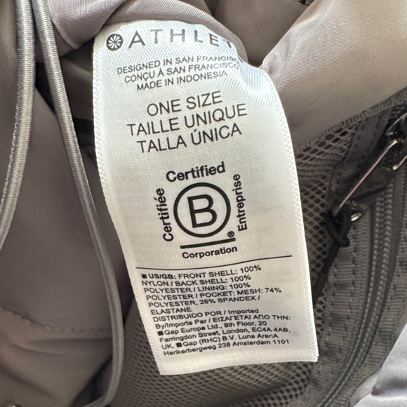 🆕 Athleta Black Excursion Waistbag - Picture 10 of 13